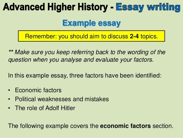 Advanced higher history dissertation help